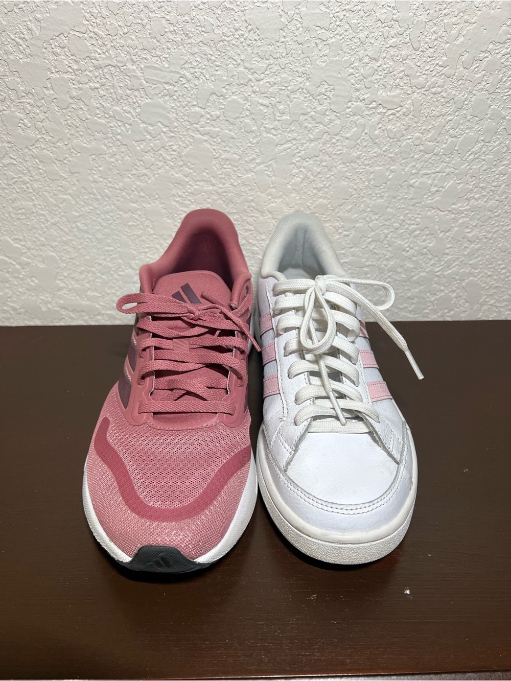 adidas Women’s bundle Sneakers Pink and White